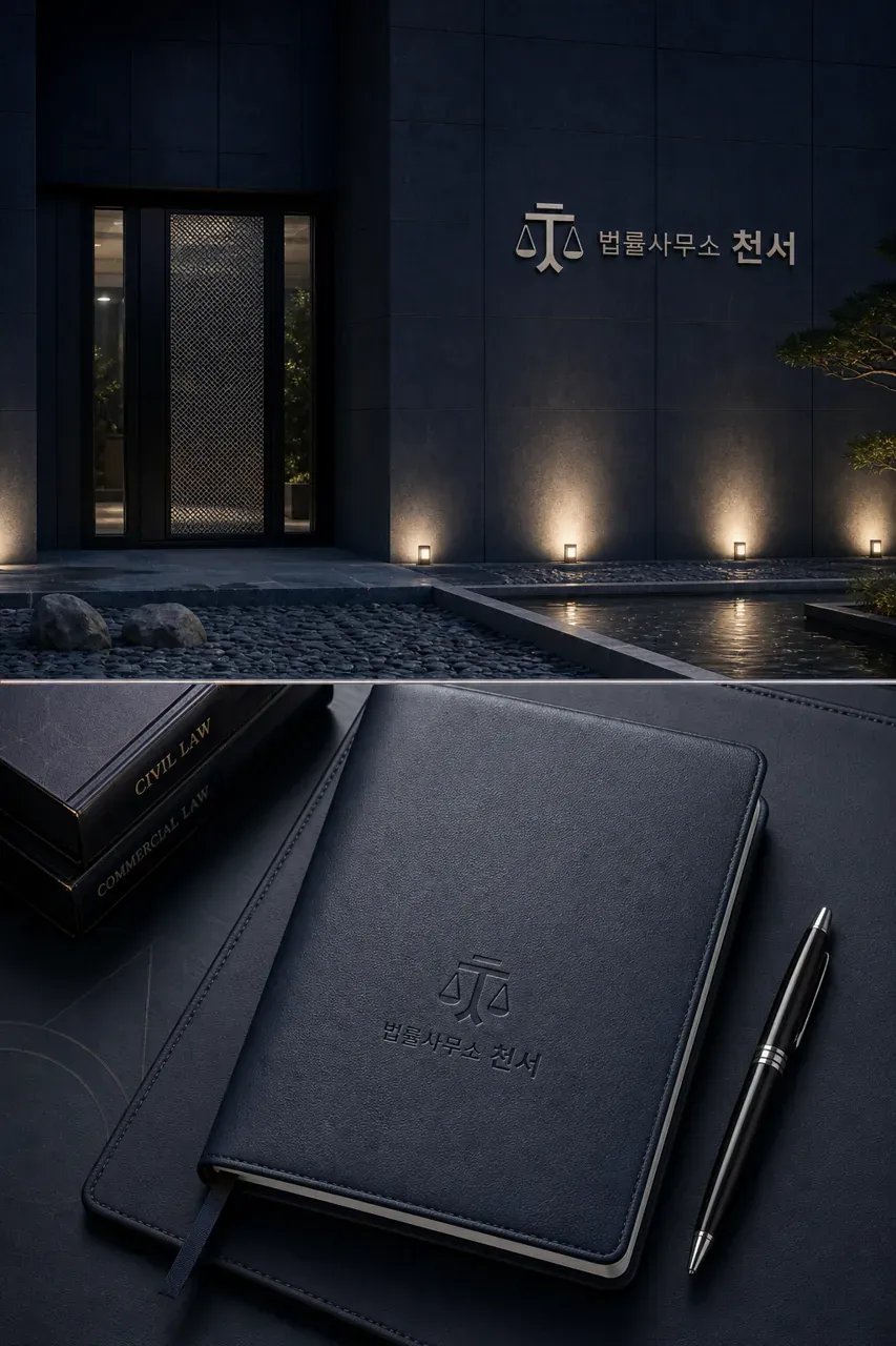 법률·세무·특허 로고 디자인 — 상서로운 신뢰를 담은 기하학 법률사무소 로고