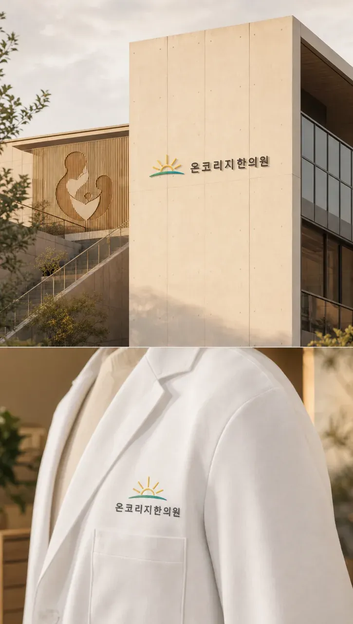 한의원·한방 로고 디자인 — 앎으로 함께하는 선 한의원 로고