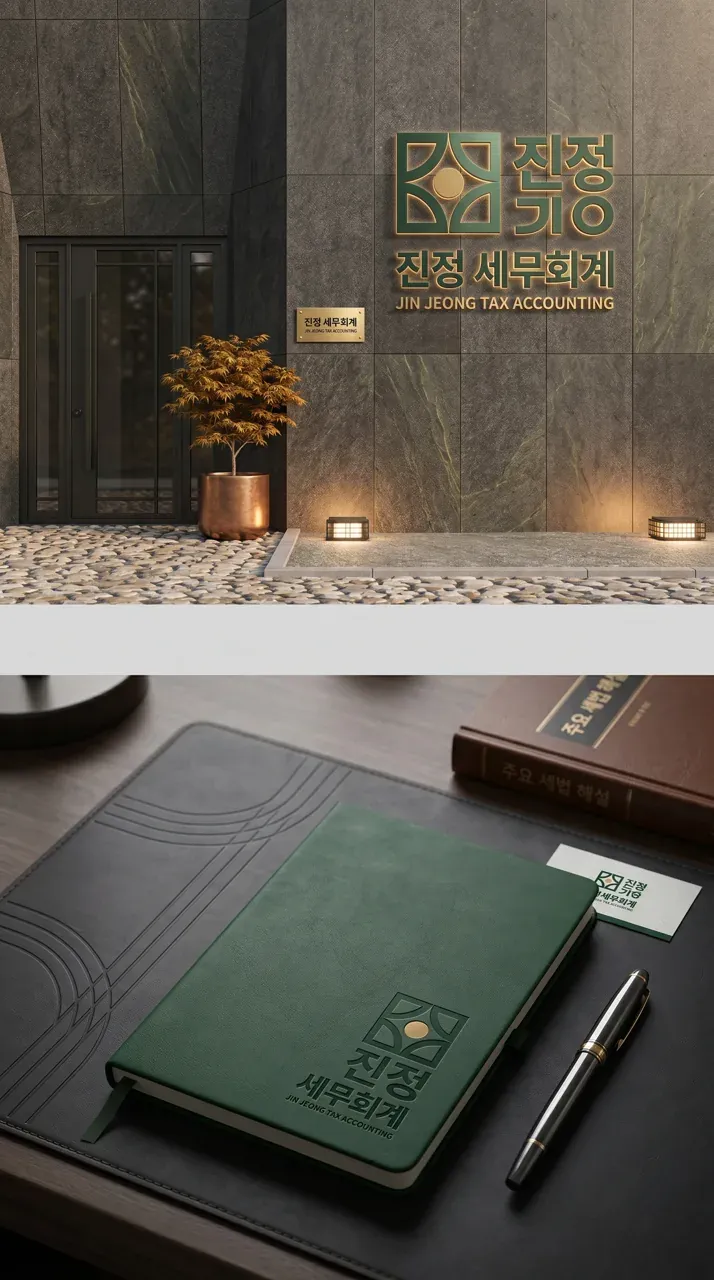 법률·세무·특허 로고 디자인 — 마음까지 편안해지는 세무 파트너 법률사무소 로고