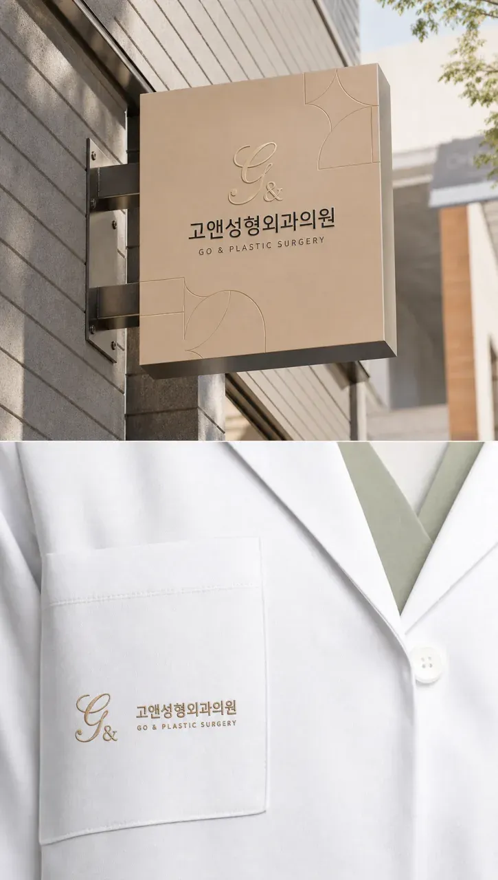 병원·의원 로고 디자인 — 함께 나아가는 신뢰 병원 로고