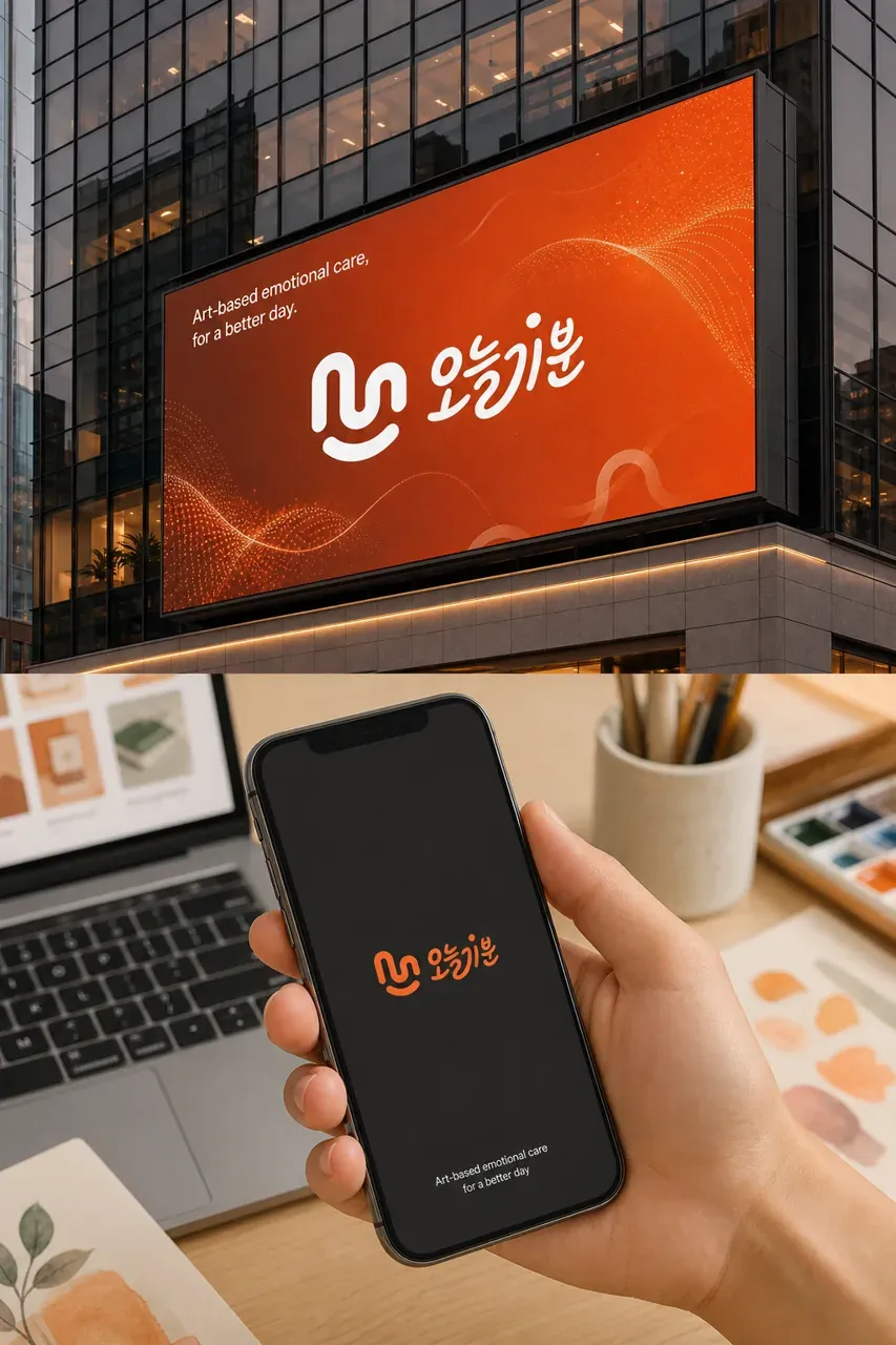 문화·예술·미디어 로고 디자인 — 모던하고 세련된 문화·예술 브랜드 로고