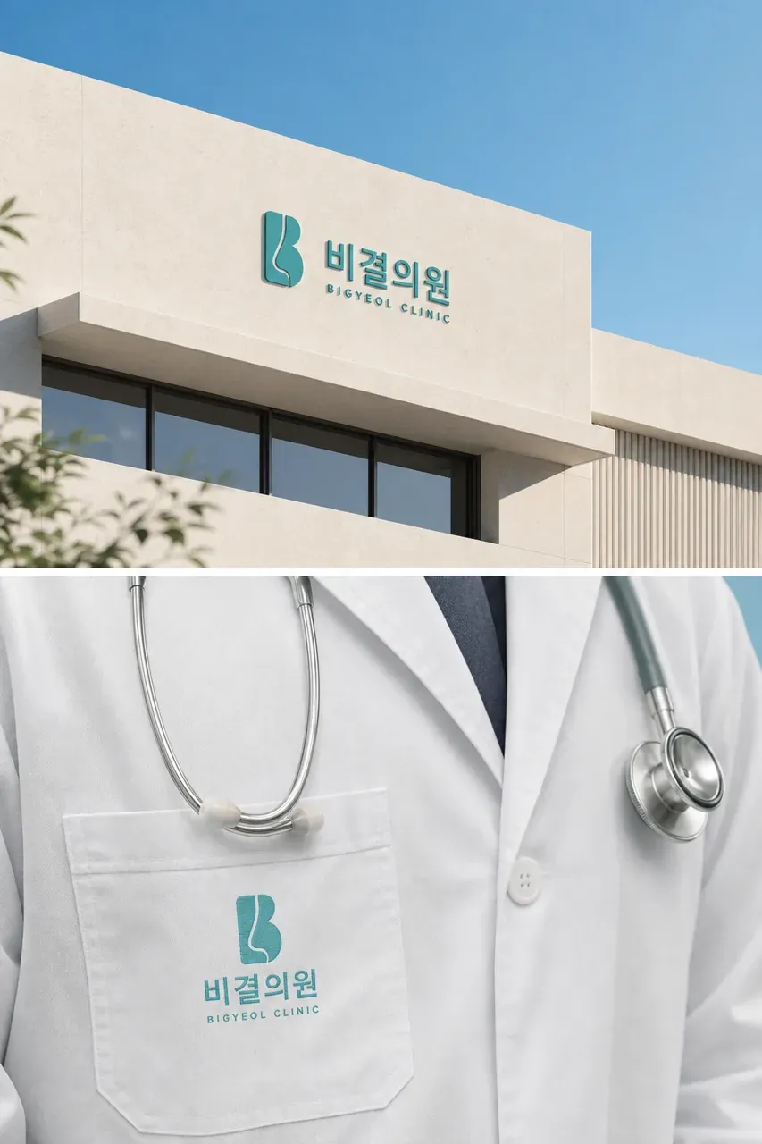 병원·의원 로고 디자인 — 환자가 안심하고 찾는 코 전문의원 병원 로고
