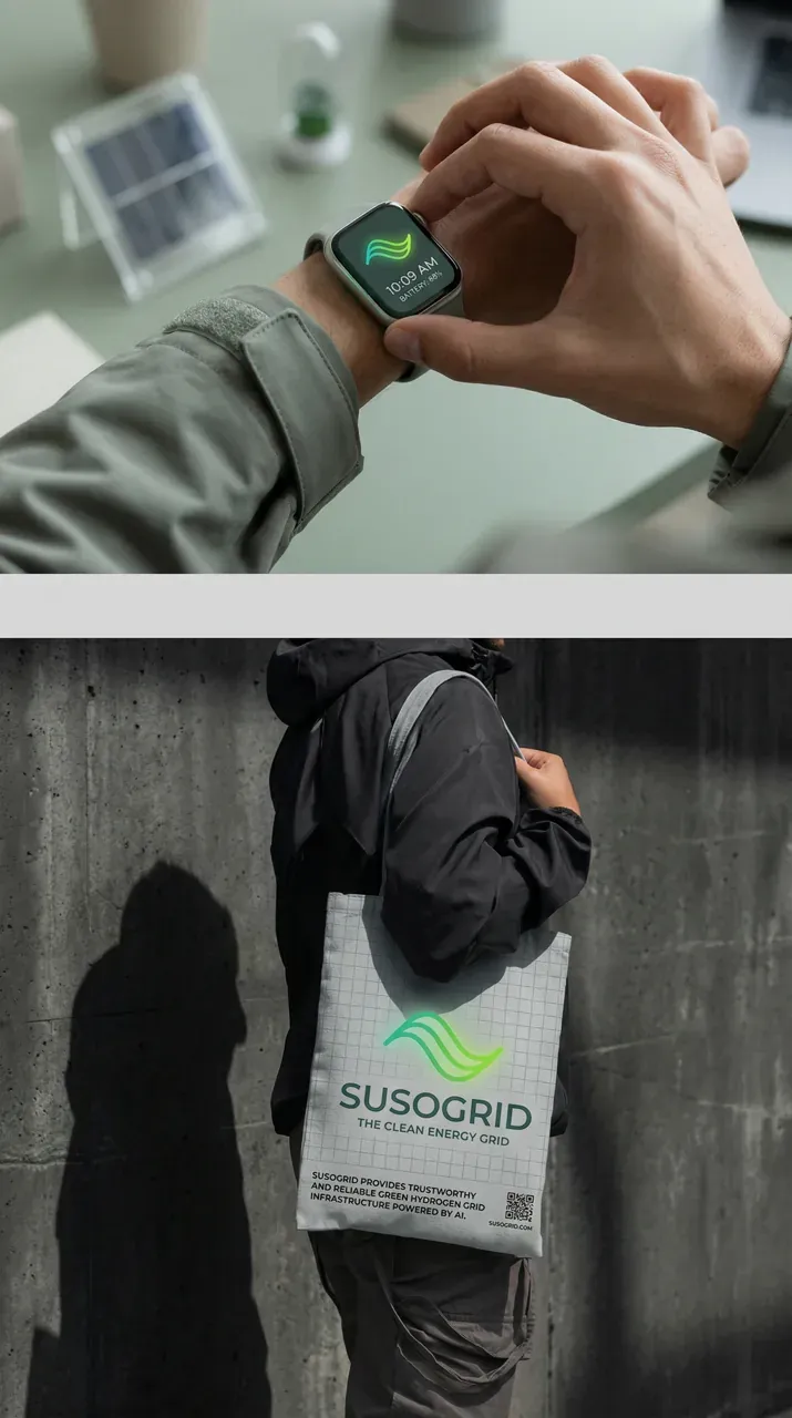 IT·테크 로고 디자인 — 투자자가 신뢰하는 친환경 에너지 혁신 IT 서비스 로고 브랜드 시스템