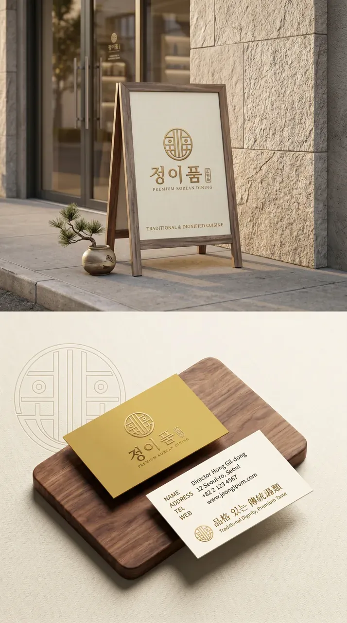 그 외 로고 디자인 — 미니멀한 브랜드 로고 브랜드 시스템