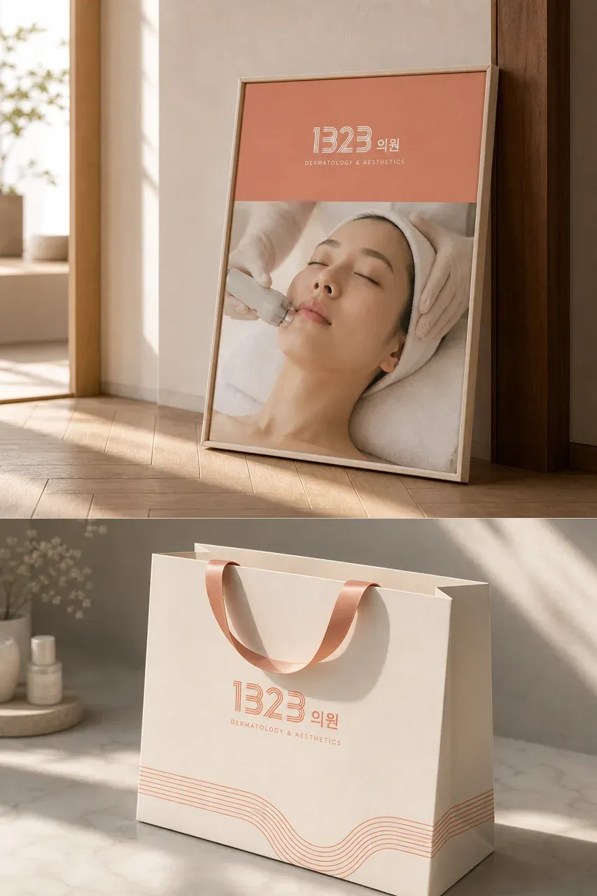 병원·의원 로고 디자인 — 일상의 고민이 희망으로 바뀌는 순간 병원 로고 브랜드 시스템