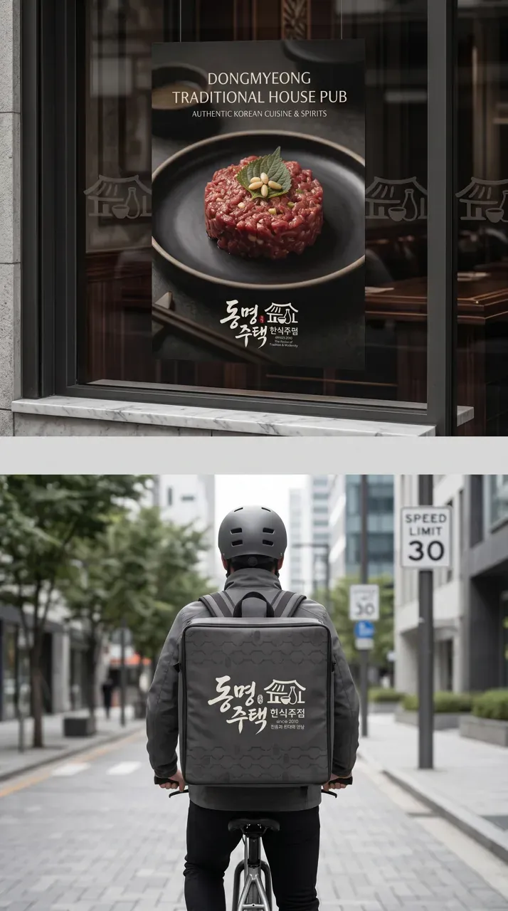 금융·부동산 로고 디자인 — 동네 사람들이 편안하게 찾는 집 금융·부동산 기업 로고 브랜드 시스템
