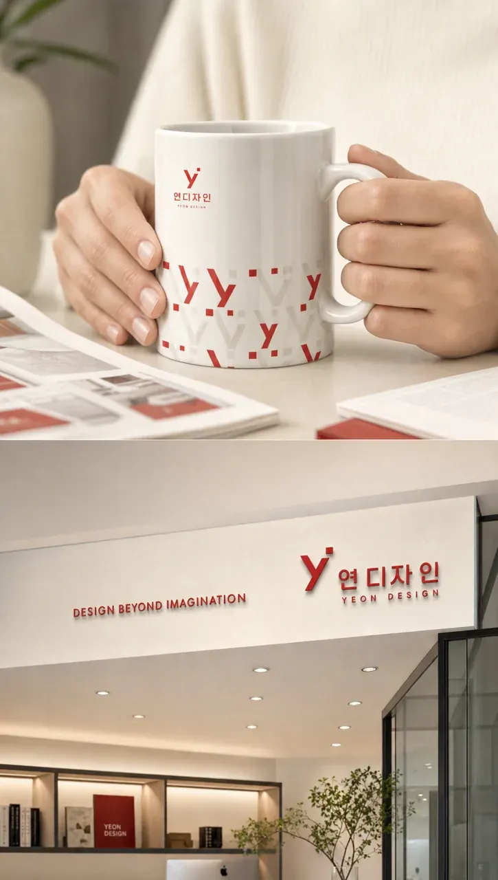 문화·예술·미디어 로고 디자인 — 모던하고 세련된 조합형 문화·예술 브랜드 로고 브랜드 시스템