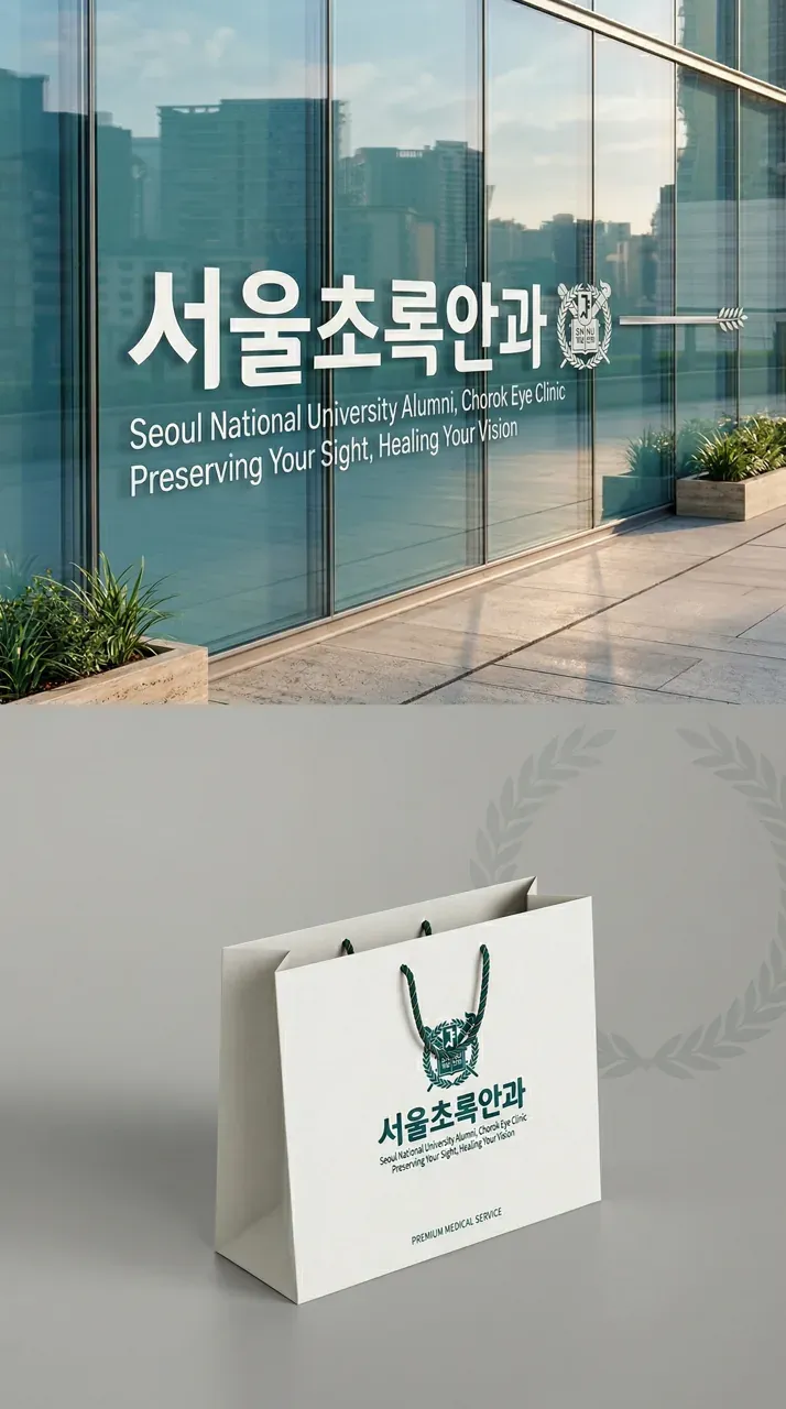 병원·의원 로고 디자인 — 환자가 믿고 맡길 수 있는 전문성 병원 로고 브랜드 시스템