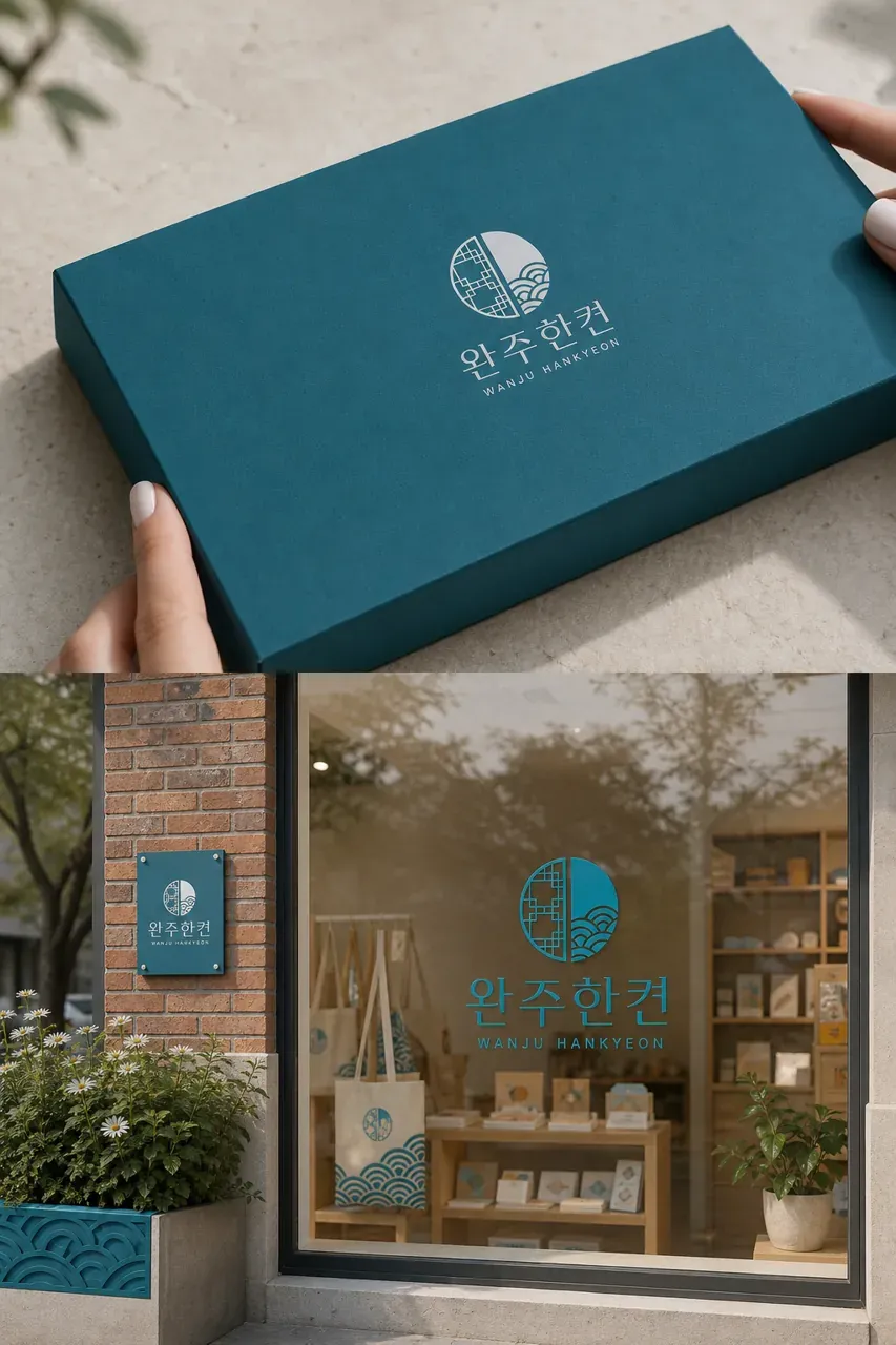 숙박·관광 로고 디자인 — 여행자들이 꼭 들르고 싶어하는 특별한 한켠 숙박·관광 브랜드 로고 브랜드 시스템