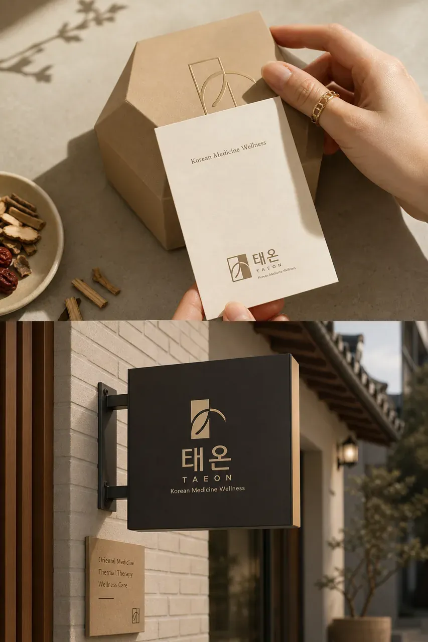 그 외 로고 디자인 — 클래식한 브랜드 로고 브랜드 시스템