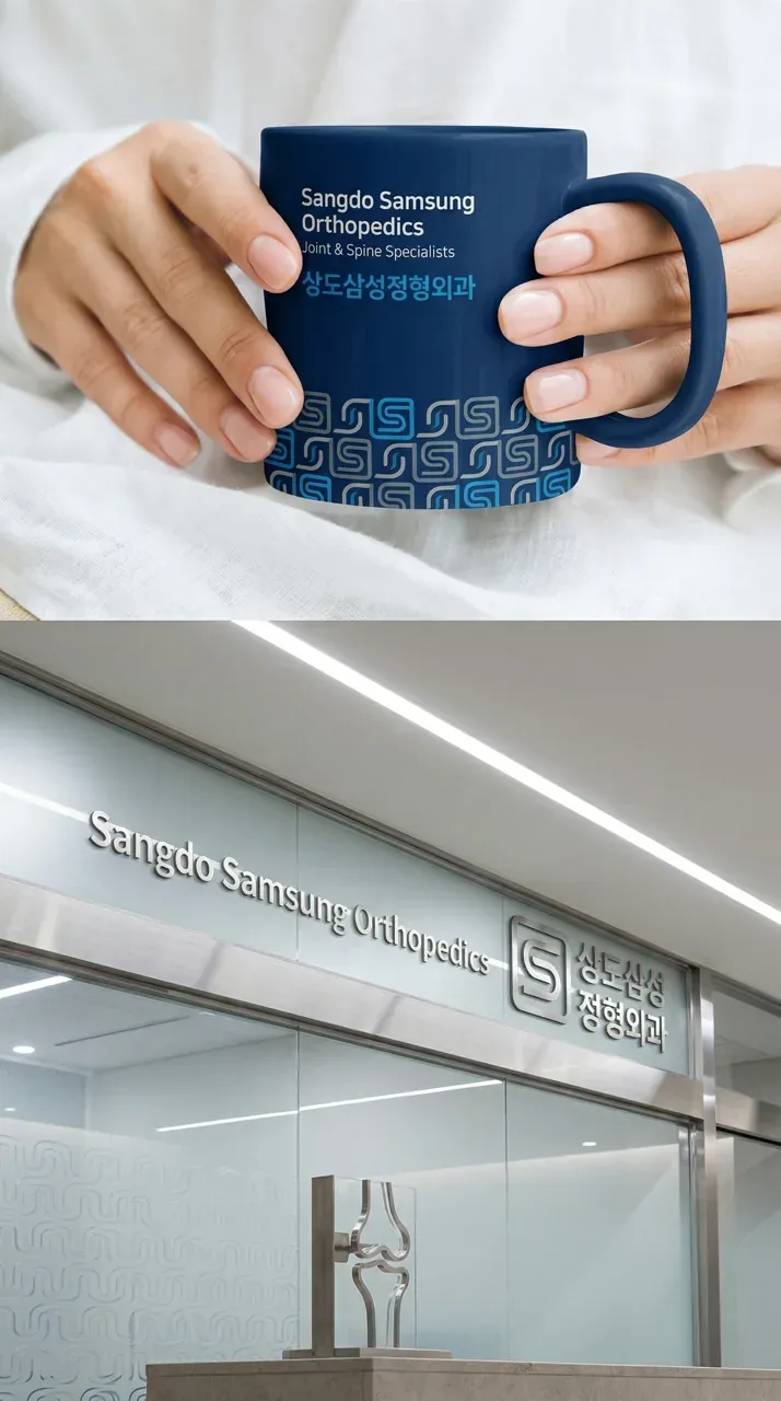 병원·의원 로고 디자인 — 따뜻하고 친근한 병원 로고 브랜드 시스템