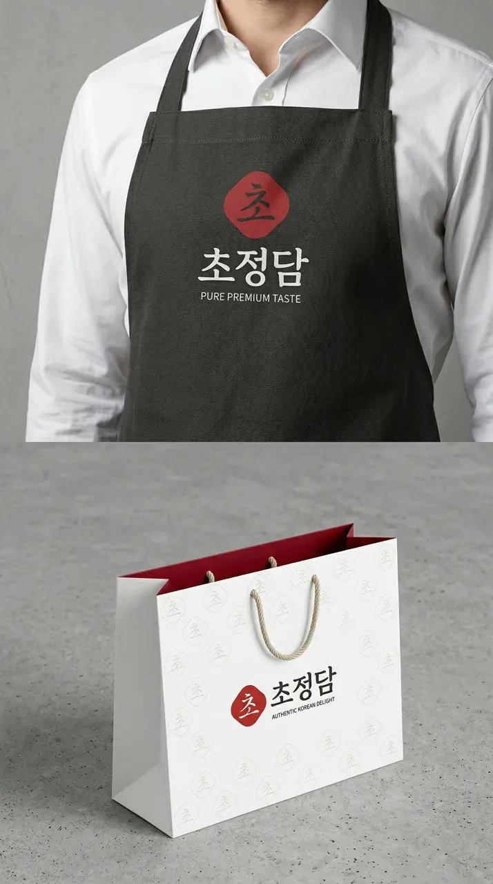농식품·축산 로고 디자인 — 미니멀한 농식품 브랜드 로고 브랜드 시스템