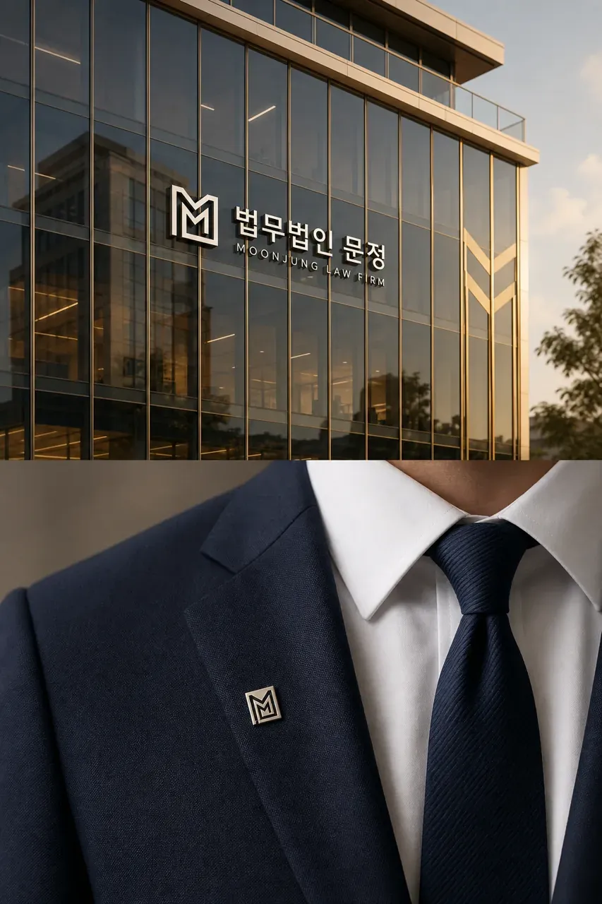 법률·세무·특허 로고 디자인 — 신뢰를 담다 법률사무소 로고 브랜드 시스템