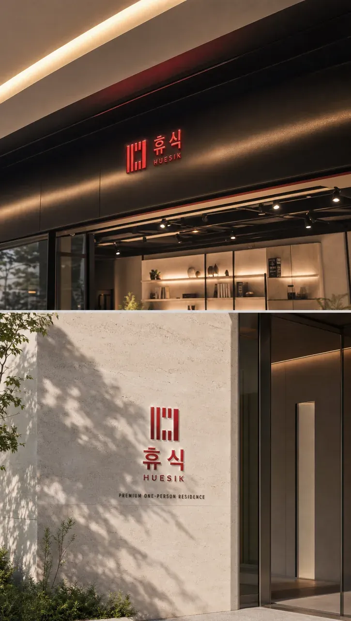 금융·부동산 로고 디자인 — 선명하게 머무는 프리미엄 쉼 금융·부동산 기업 로고 브랜드 시스템