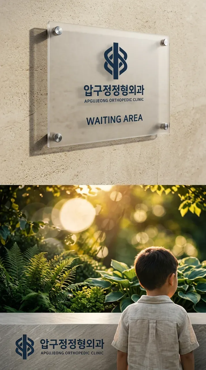 병원·의원 로고 디자인 — 신뢰할 수 있는 비수술 치료의 시작 병원 로고 브랜드 시스템