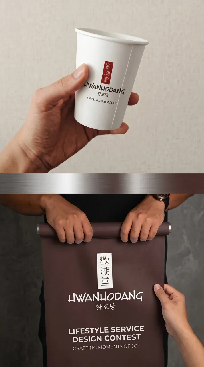 그 외 로고 디자인 — 미니멀한 브랜드 로고 브랜드 시스템