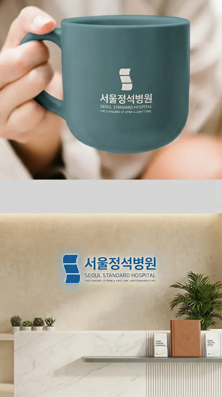 병원·의원 로고 디자인 — 환자가 믿고 맡길 수 있는 진료의 기준 병원 로고 브랜드 시스템