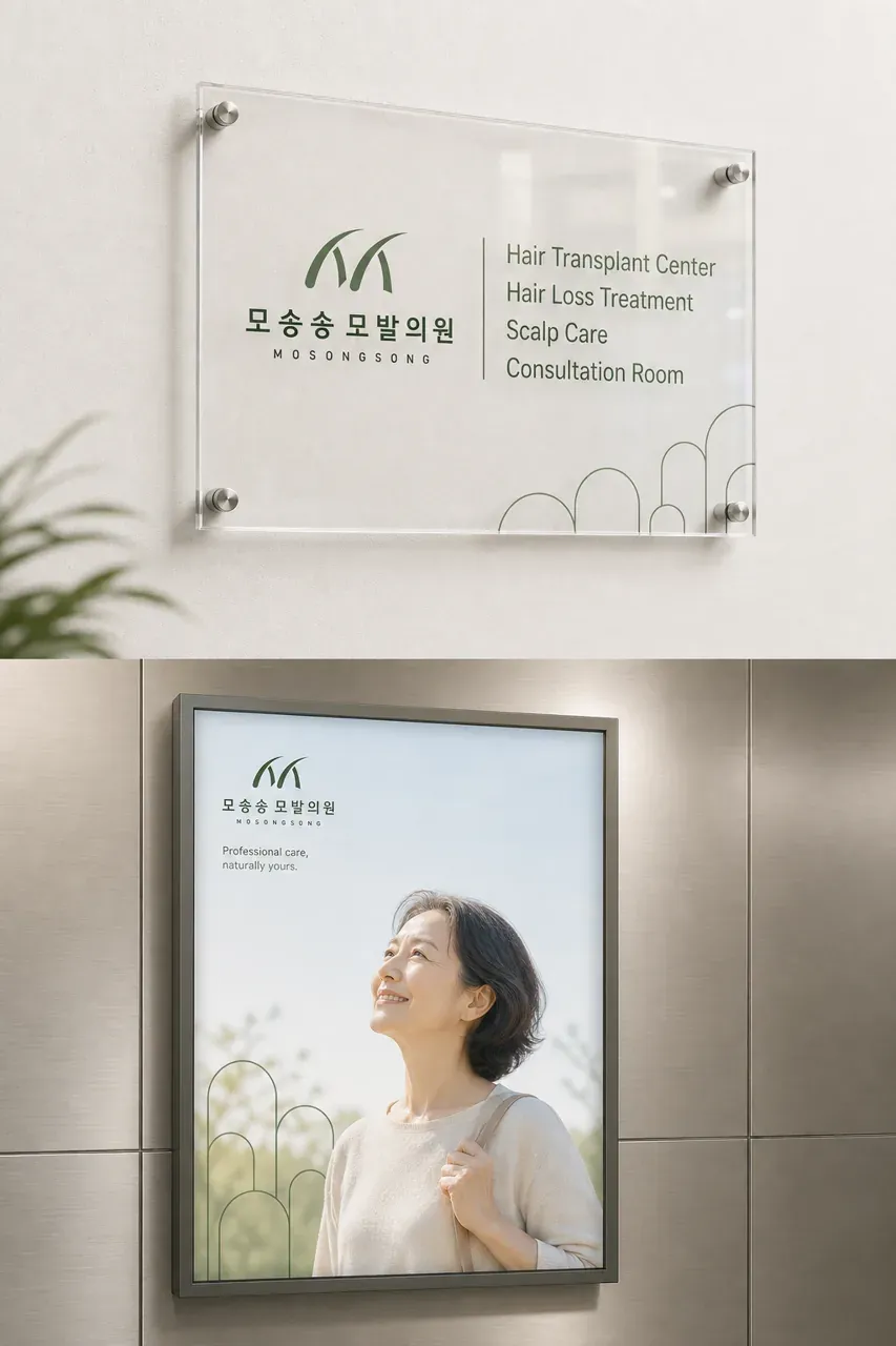 병원·의원 로고 디자인 — 따뜻하고 친근한 병원 로고 브랜드 시스템
