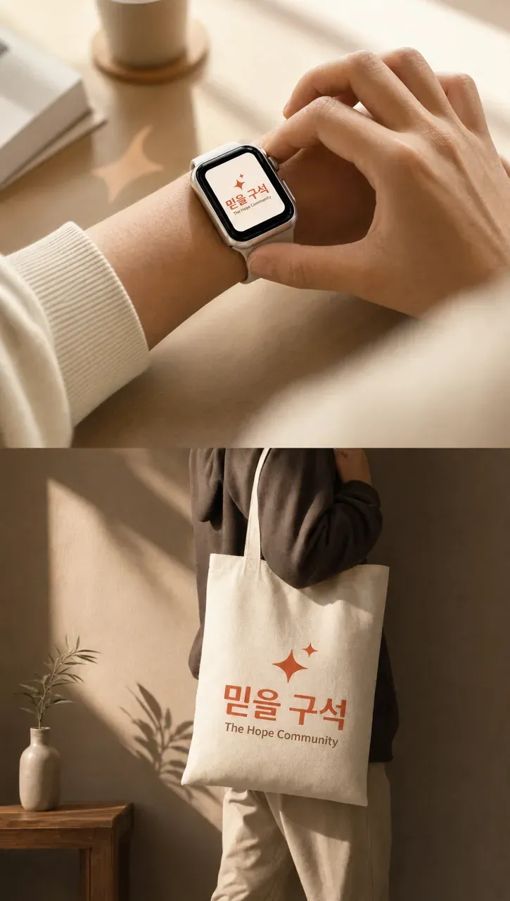 공공·단체 로고 디자인 — 일상 속 신앙의 만남 공공·단체 로고 브랜드 시스템