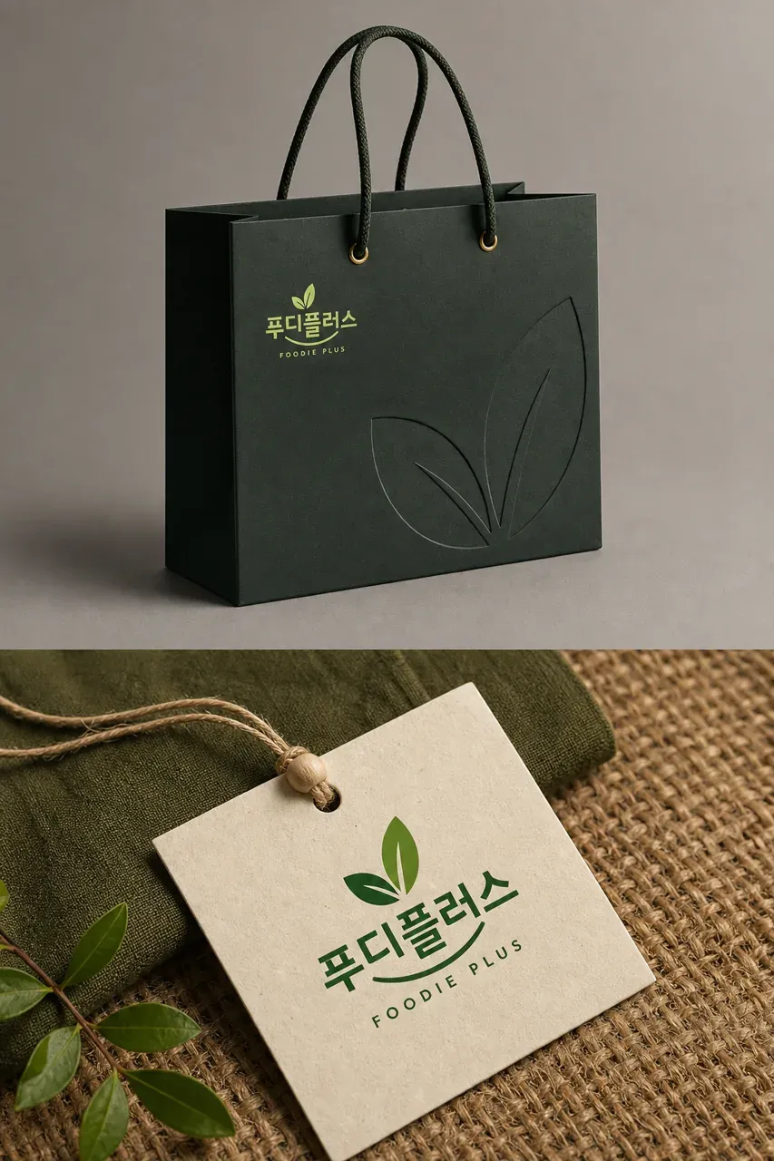 제조·유통 로고 디자인 — 따뜻하고 친근한 조합형 제조·유통 기업 로고 브랜드 시스템