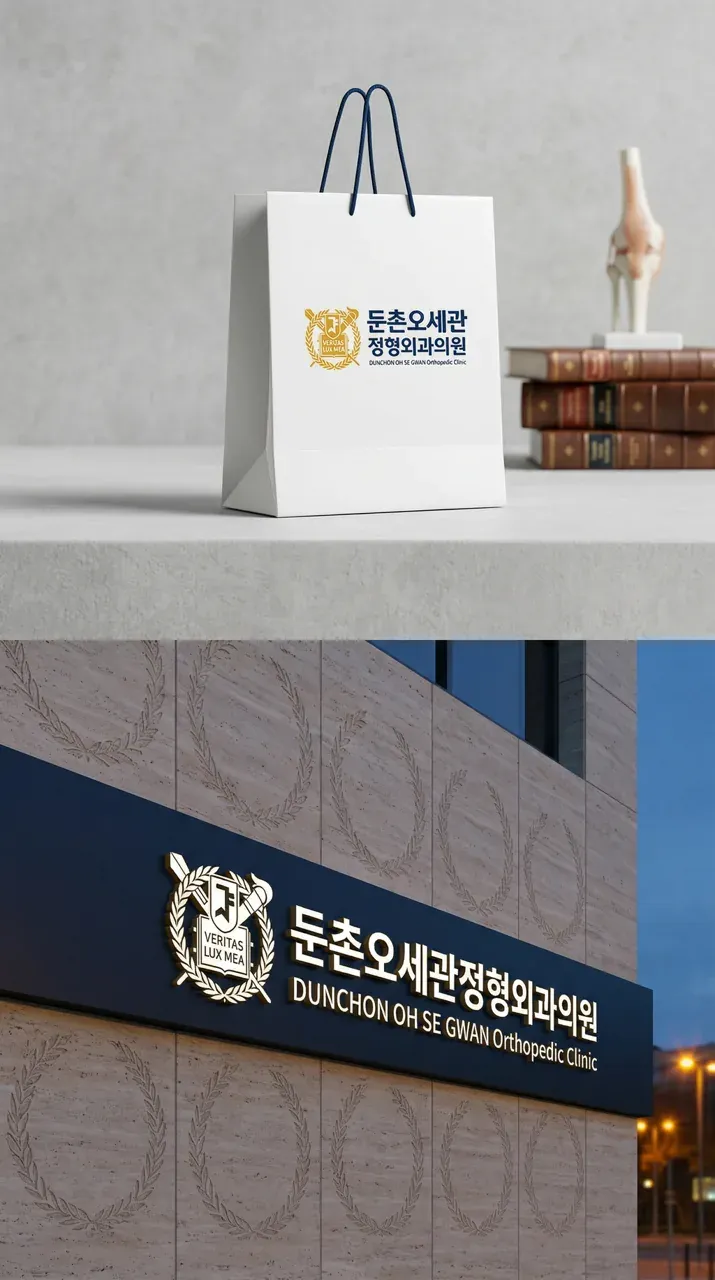 병원·의원 로고 디자인 — 환자가 믿고 맡길 수 있는 든든한 의료진 병원 로고 브랜드 시스템
