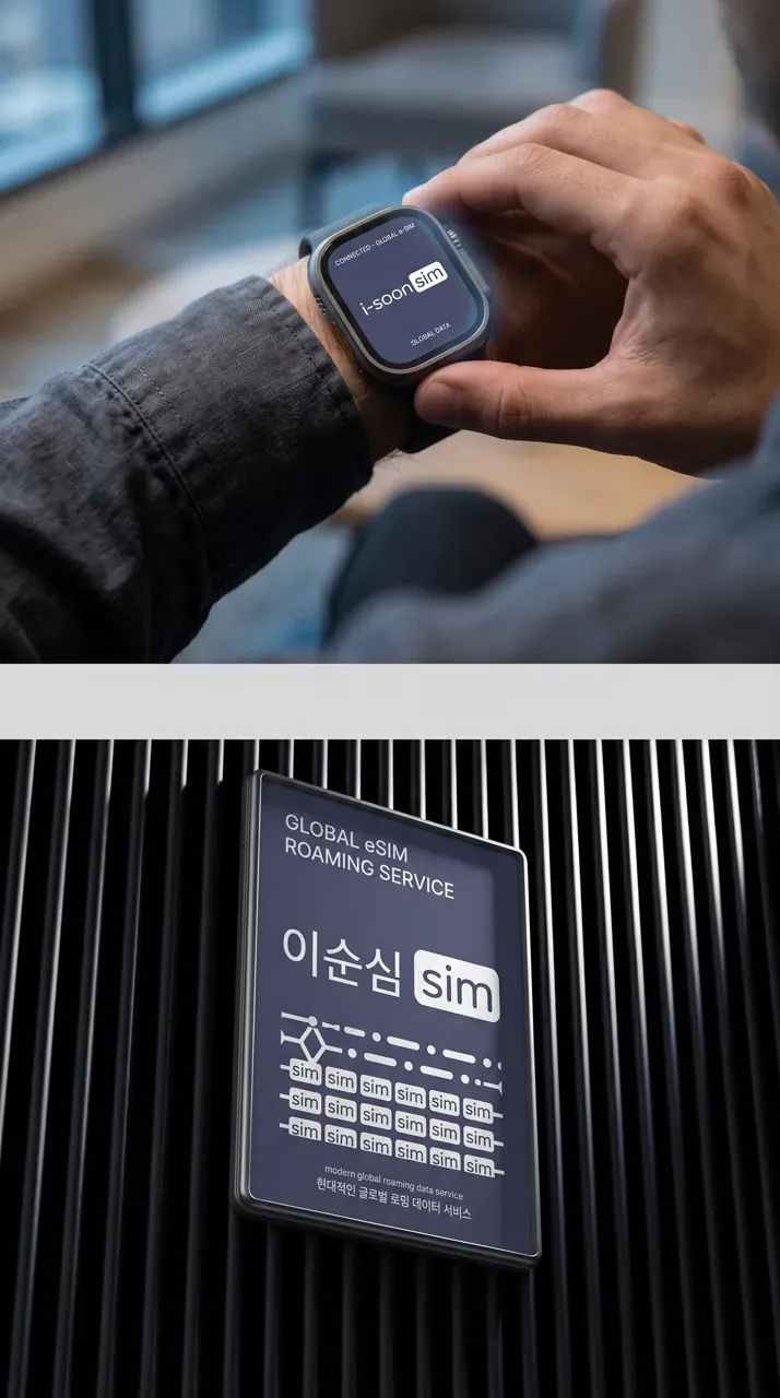 IT·테크 로고 디자인 — 해외에서도 안심 과 함께하는 믿음직한 연결 IT 서비스 로고 브랜드 시스템