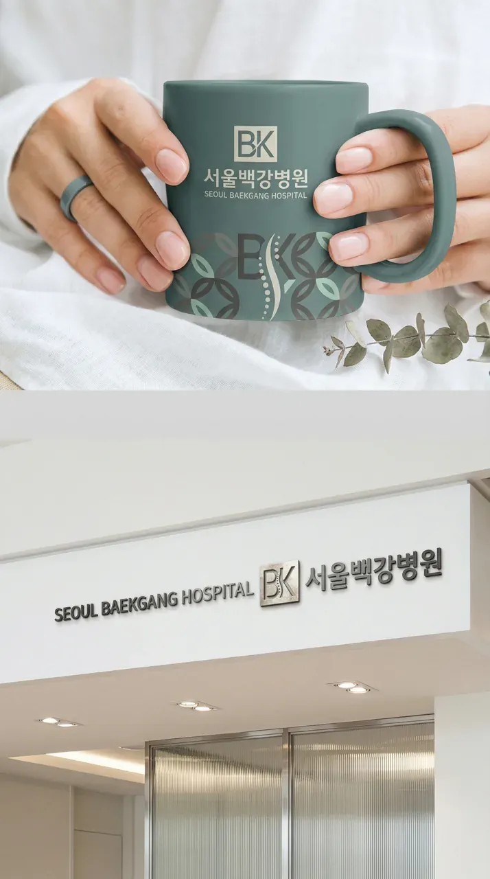 병원·의원 로고 디자인 — 백세까지 믿고 맡길 수 있는 병원 로고 브랜드 시스템