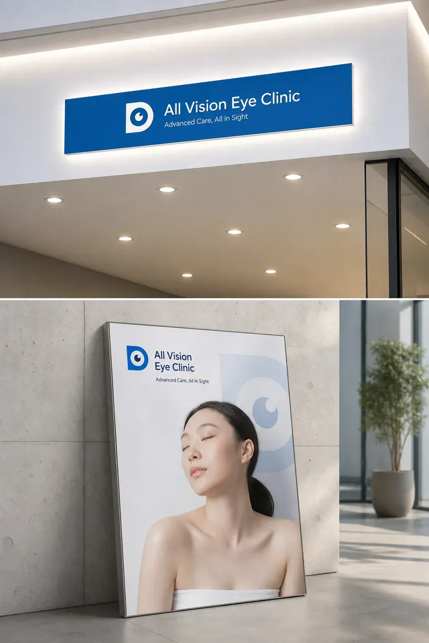 병원·의원 로고 디자인 — 미니멀한 병원 로고 브랜드 시스템