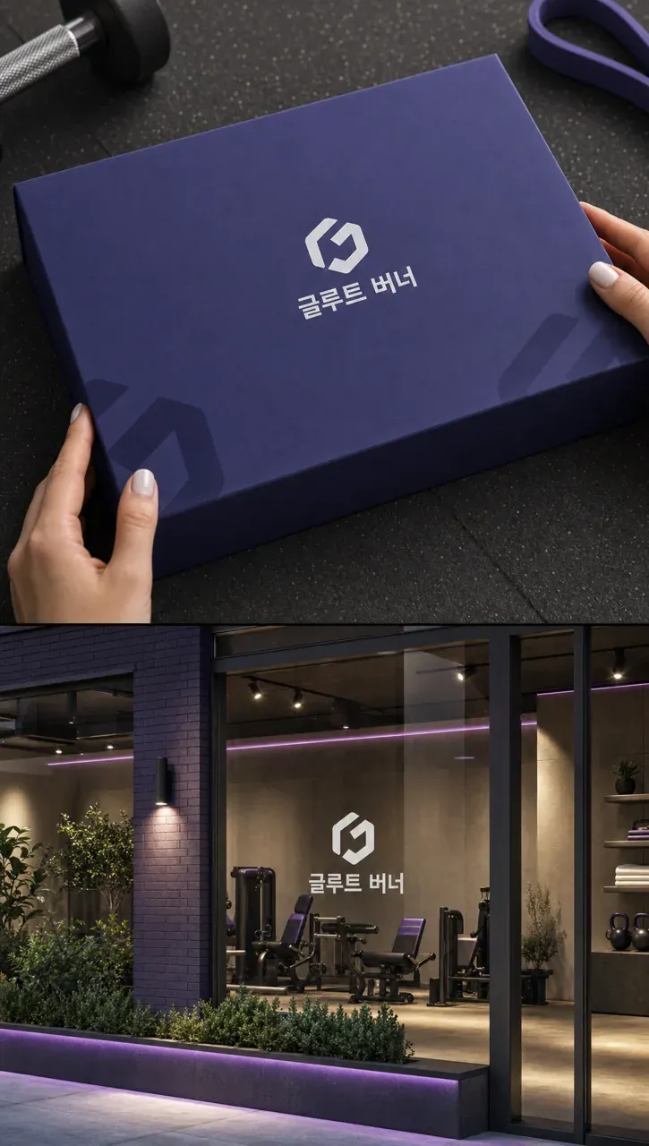 스포츠·피트니스 로고 디자인 — 곡선의 강렬함과 기하의 신뢰 스포츠 브랜드 로고 브랜드 시스템