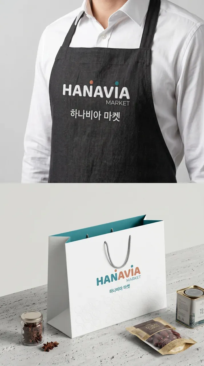 제조·유통 로고 디자인 — 두바이 고객도 한눈에 알아보는 아시아 마트 제조·유통 기업 로고 브랜드 시스템