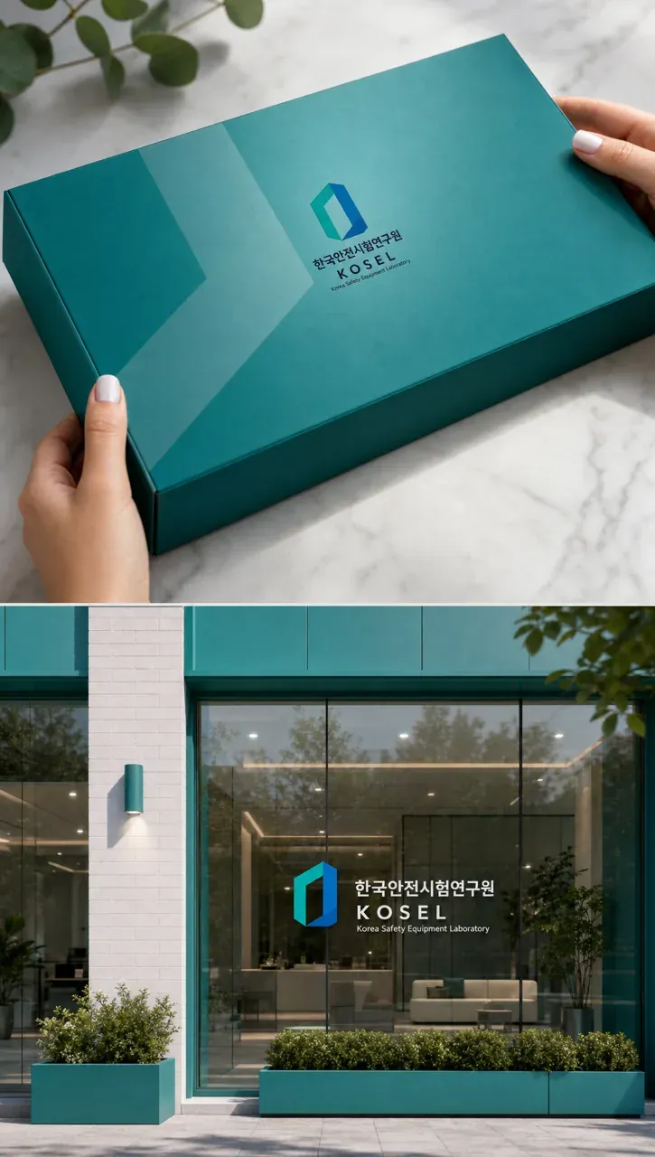 공공·단체 로고 디자인 — 안전의 기준 공공·단체 로고 브랜드 시스템