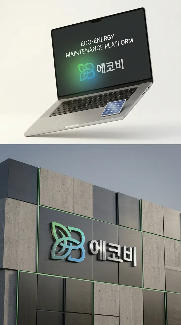 IT·테크 로고 디자인 — 전국 청소업체가 하나로 플랫폼 IT 서비스 로고 브랜드 시스템