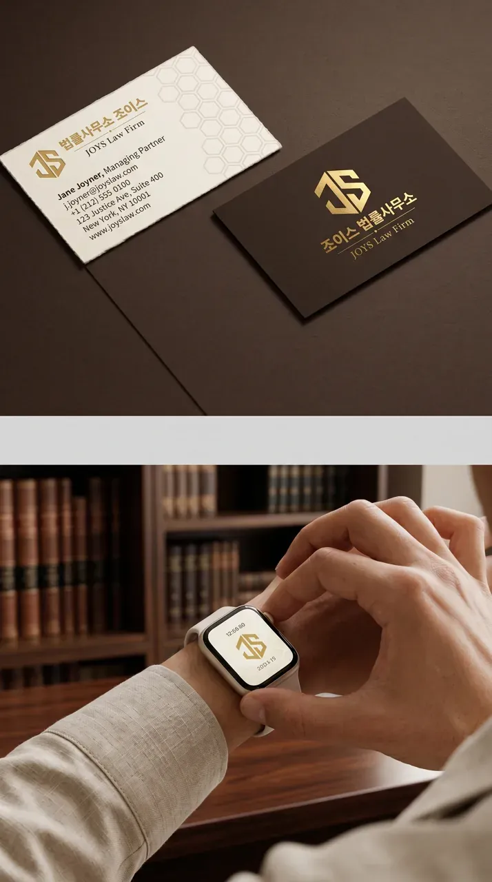 법률·세무·특허 로고 디자인 — 고객이 편안하게 찾아올 수 있는 법률사무소 로고 브랜드 시스템