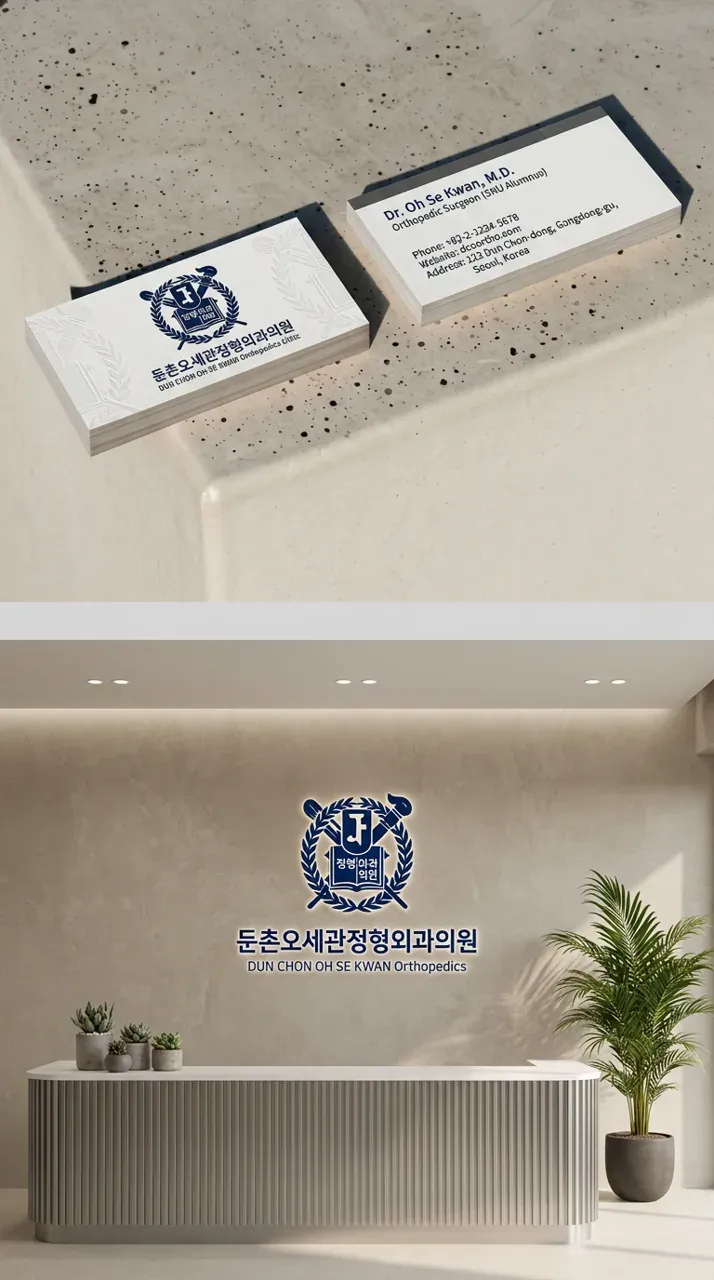 병원·의원 로고 디자인 — 환자가 믿고 맡길 수 있는 든든한 의료진 병원 로고 브랜드 시스템