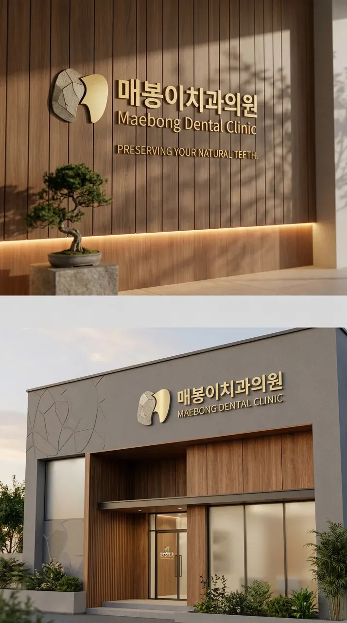 치과 로고 디자인 — 따뜻하고 친근한 치과 로고 브랜드 시스템