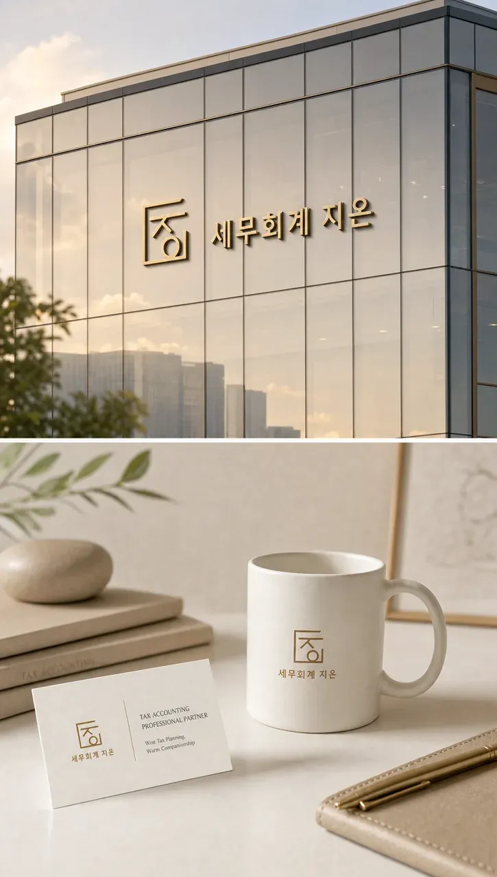 법률·세무·특허 로고 디자인 — 신뢰감 있는 조합형 법률사무소 로고 브랜드 시스템