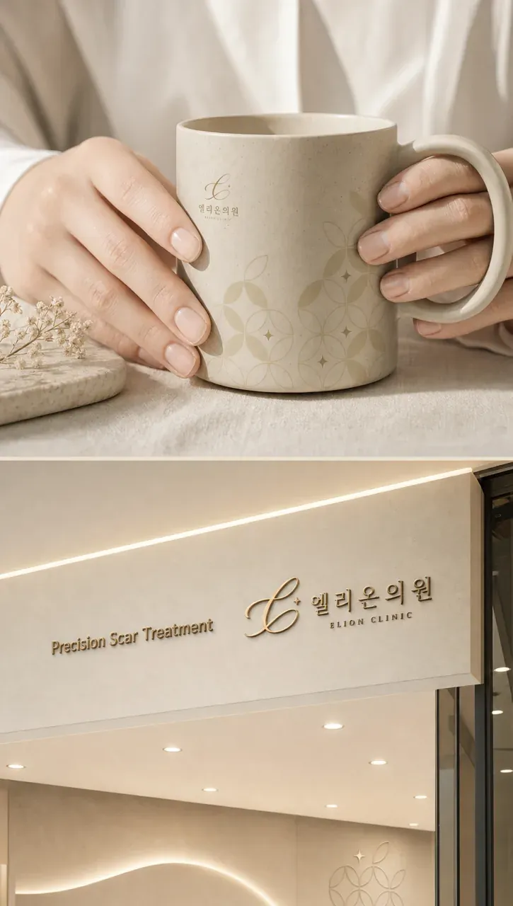 병원·의원 로고 디자인 — 고급스러운 조합형 병원 로고 브랜드 시스템