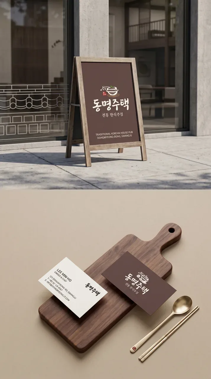 금융·부동산 로고 디자인 — 동네 사람들이 집처럼 편안한 금융·부동산 기업 로고 브랜드 시스템