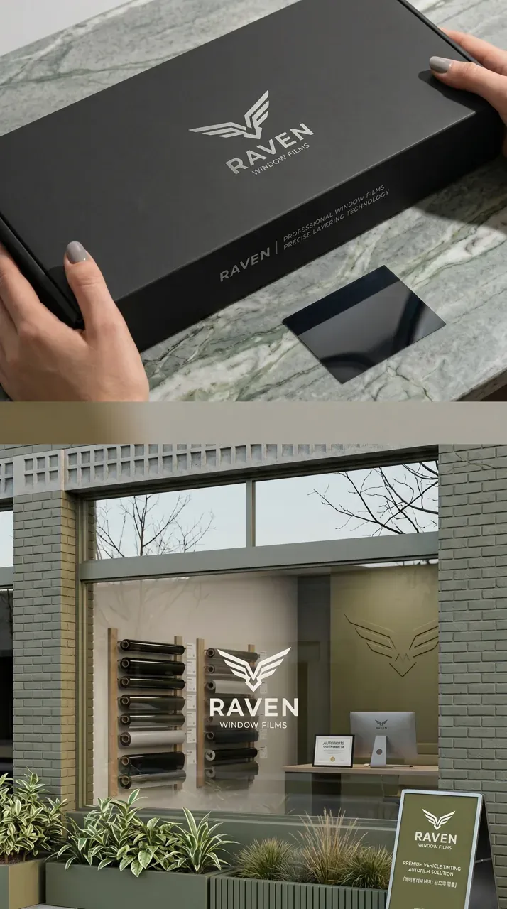 제조·유통 로고 디자인 — 미니멀한 제조·유통 기업 로고 브랜드 시스템